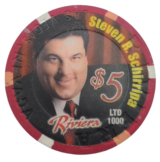 Riviera Casino Las Vegas Nevada $5 Chip 2003 The Goomba's Book of Love