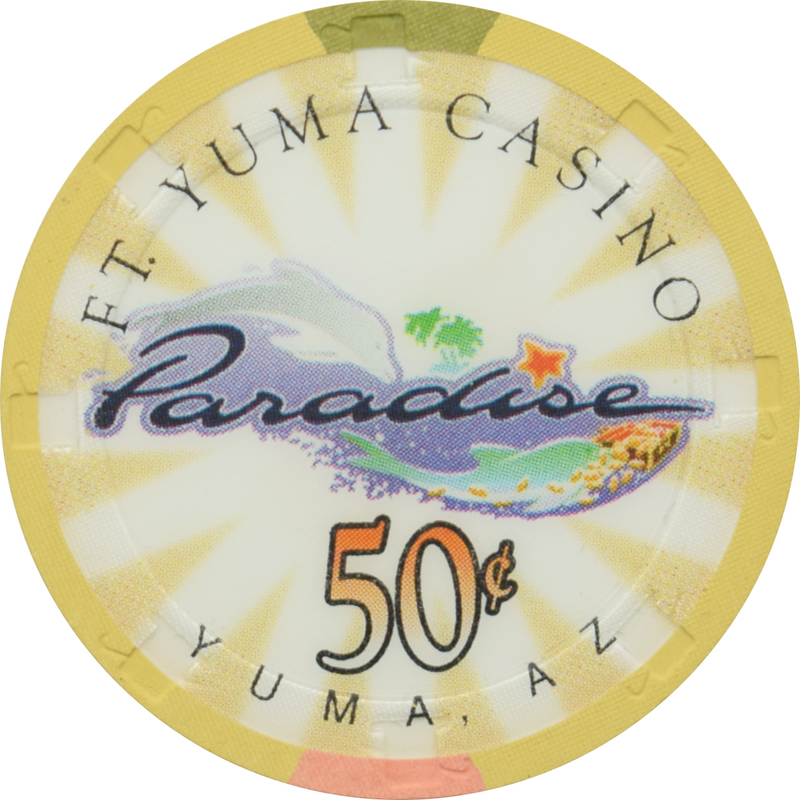 Paradise Casino Yuma Arizona 50 Cent Yellow Chip