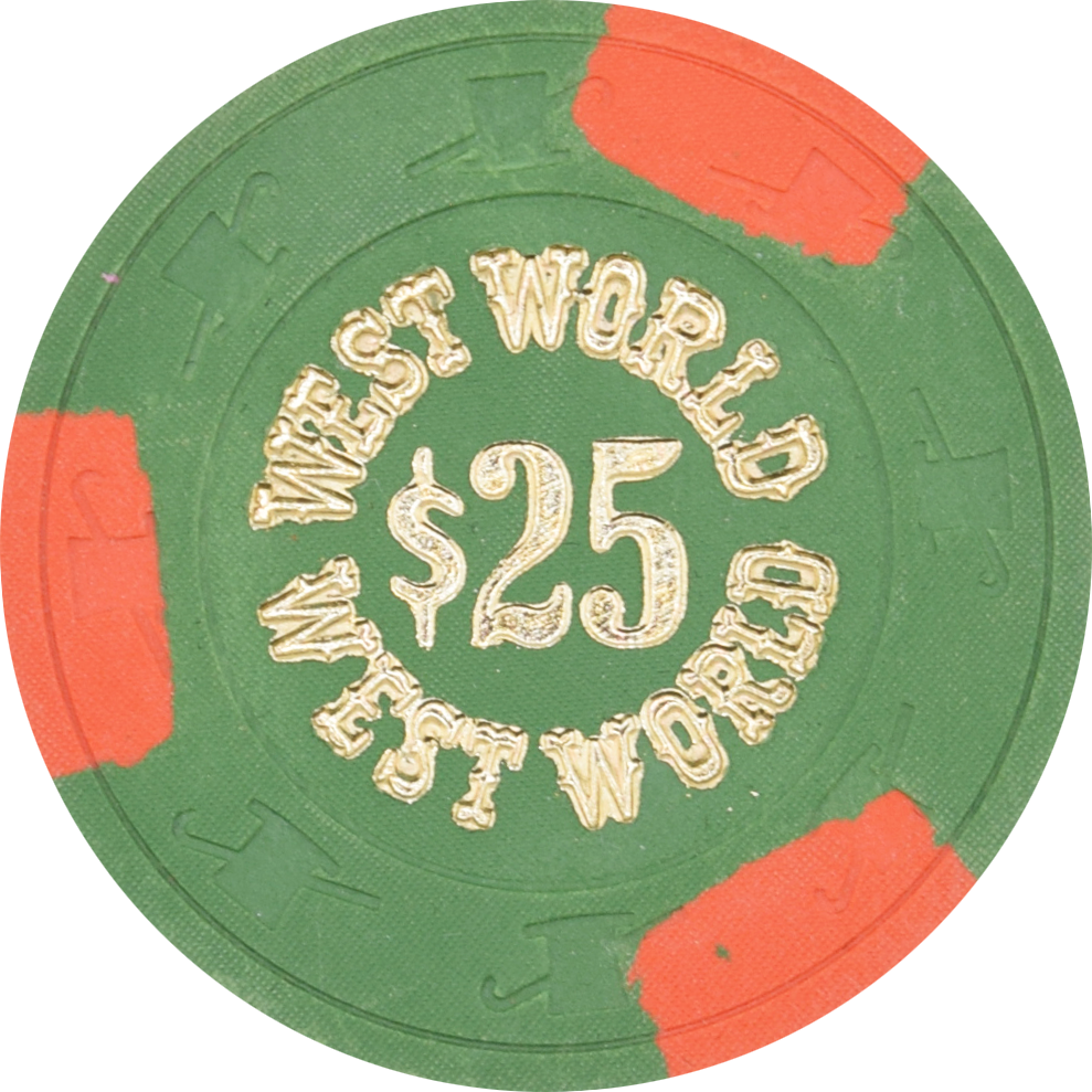 West World Casino Henderson Nevada $25 Chip 1979