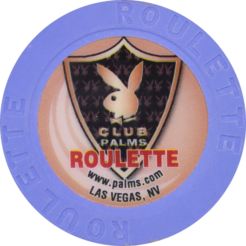 Palms Casino Resort Playboy Club Las Vegas Nevada Lavender Roulette Chip 2006