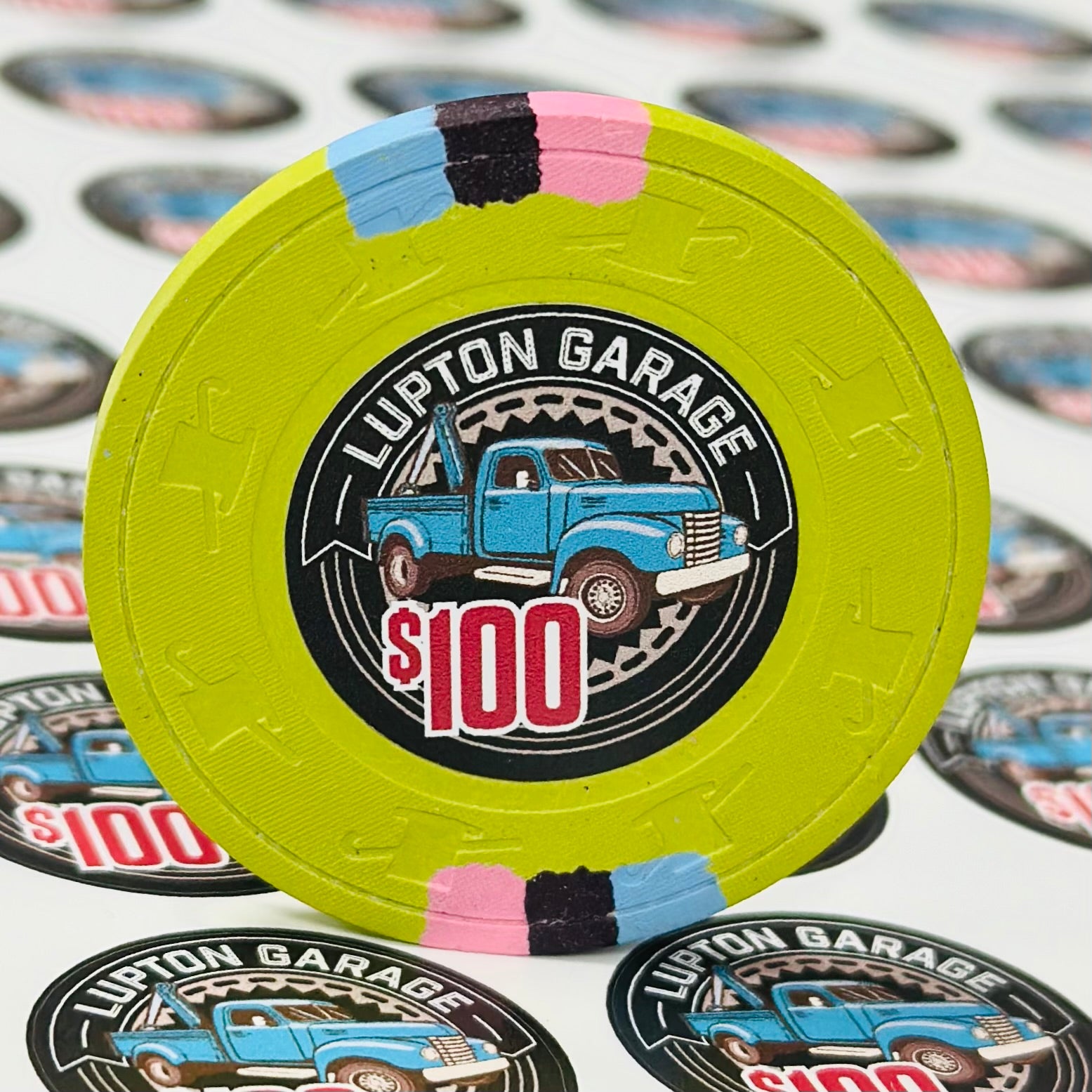 Custom Labels for Casino Chips