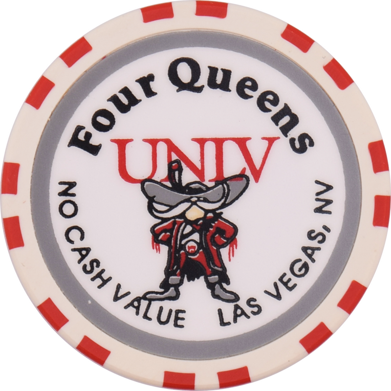 Four Queens Casino Las Vegas Nevada UNLV NCV Chip 1995