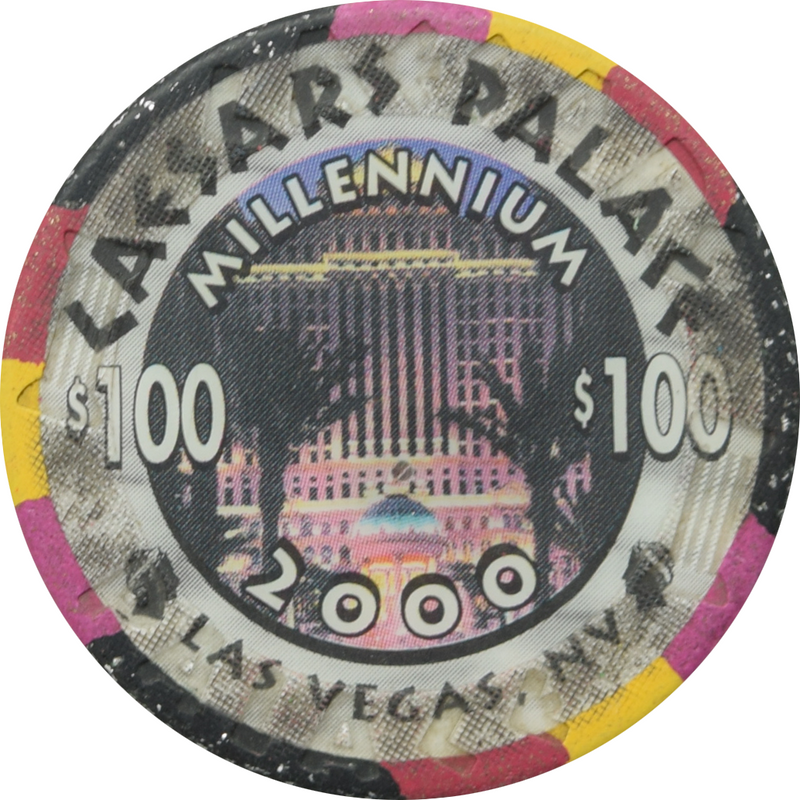 Caesars Palace Casino Las Vegas Nevada $100 Millennium Chip 1999