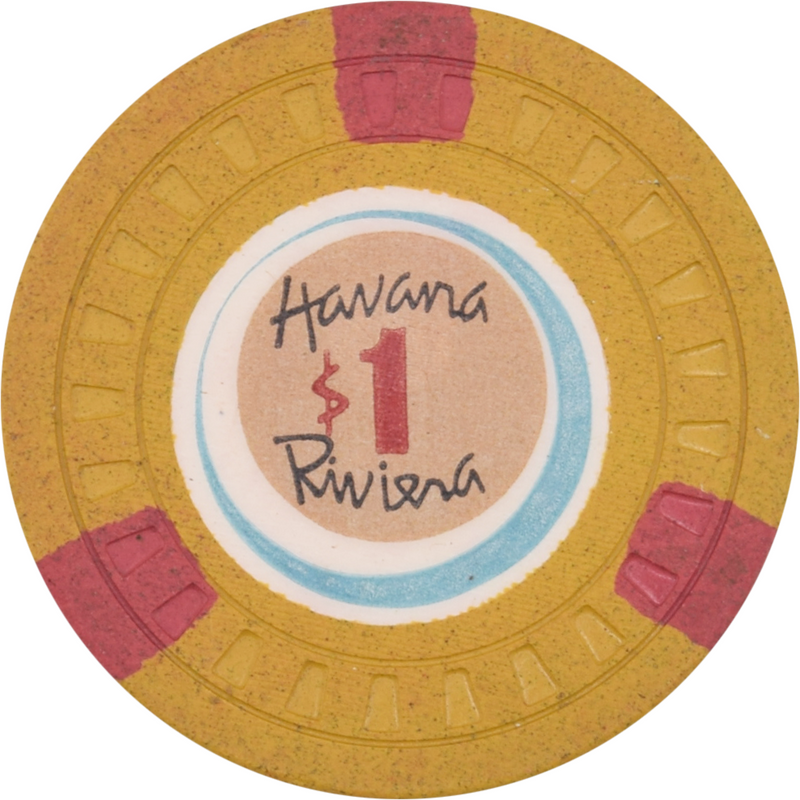 Havana Riviera Casino Havana Cuba $1 Chip