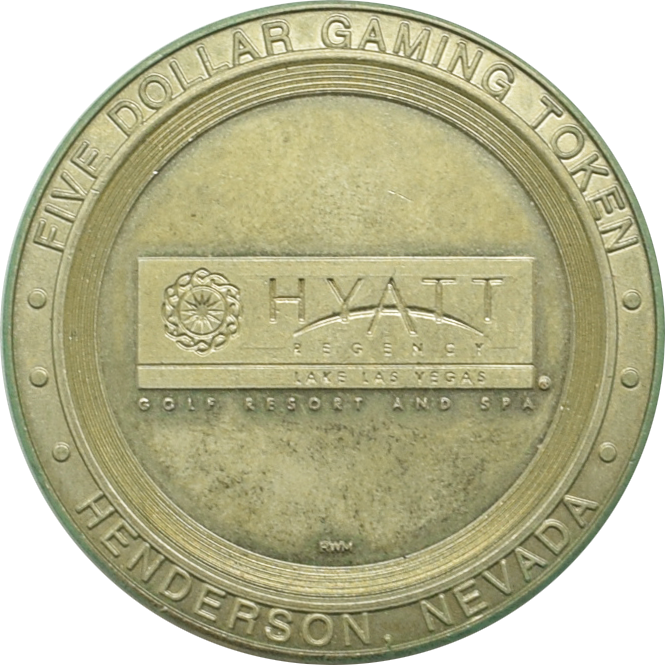 Hyatt Regency Casino Henderson Nevada $5 Token 1999