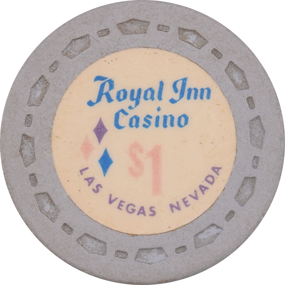 Royal Inn Casino Las Vegas Nevada $1 Chip 1974