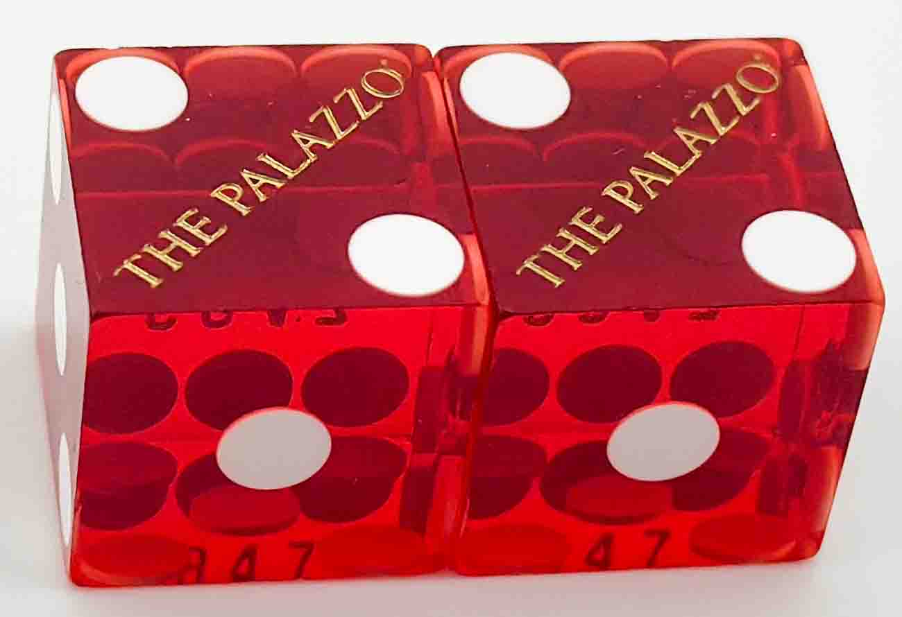 Palazzo Casino Pair of Dice Las Vegas Nevada