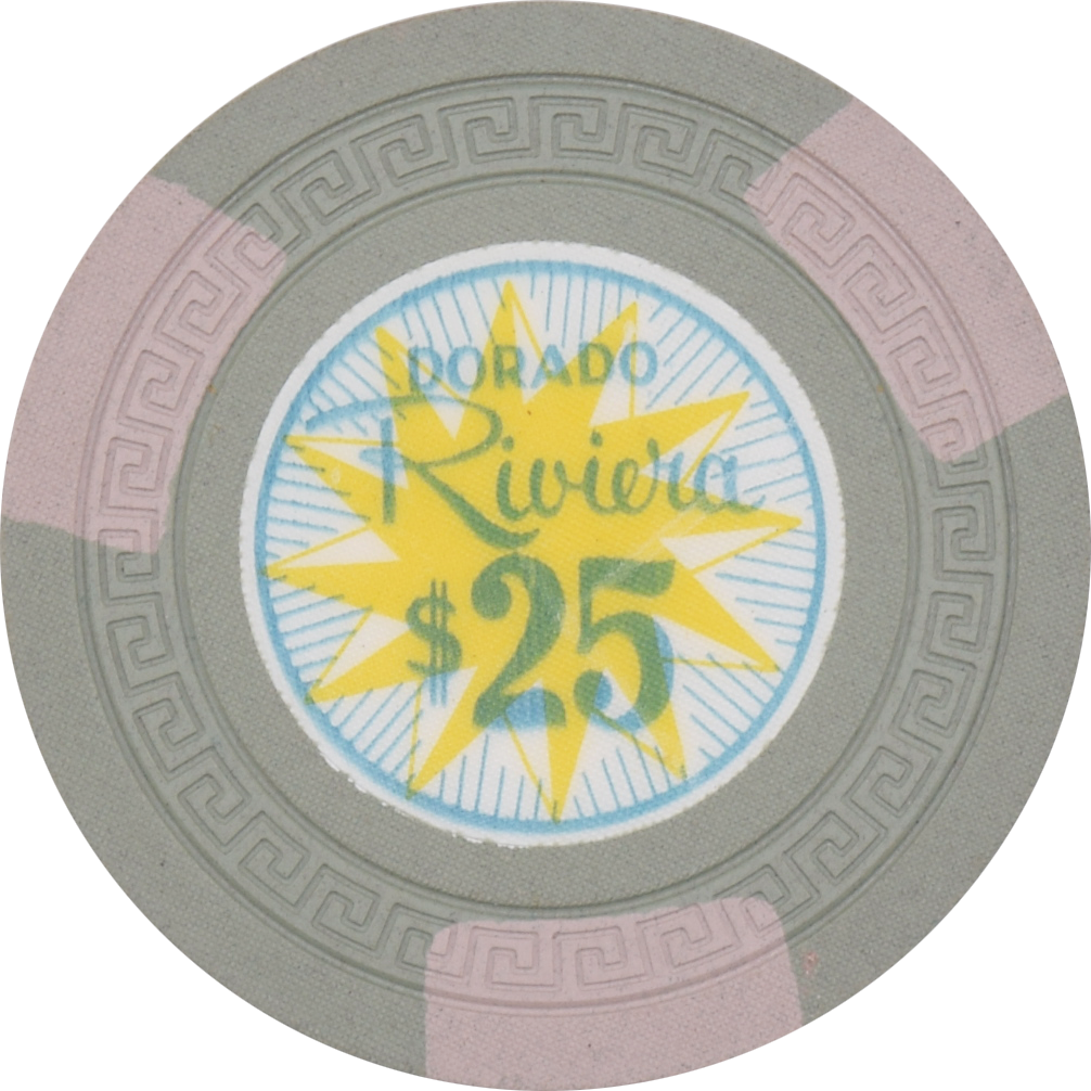 Dorado Riviera Casino Dorado Puerto Rico $25 Chip