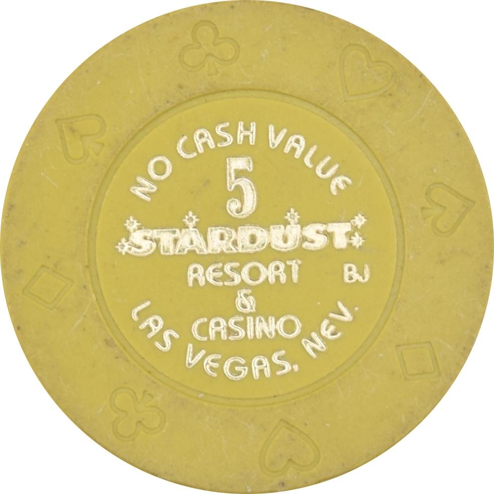 Stardust Casino Las Vegas Nevada 5 NCV Chip Chip 2006