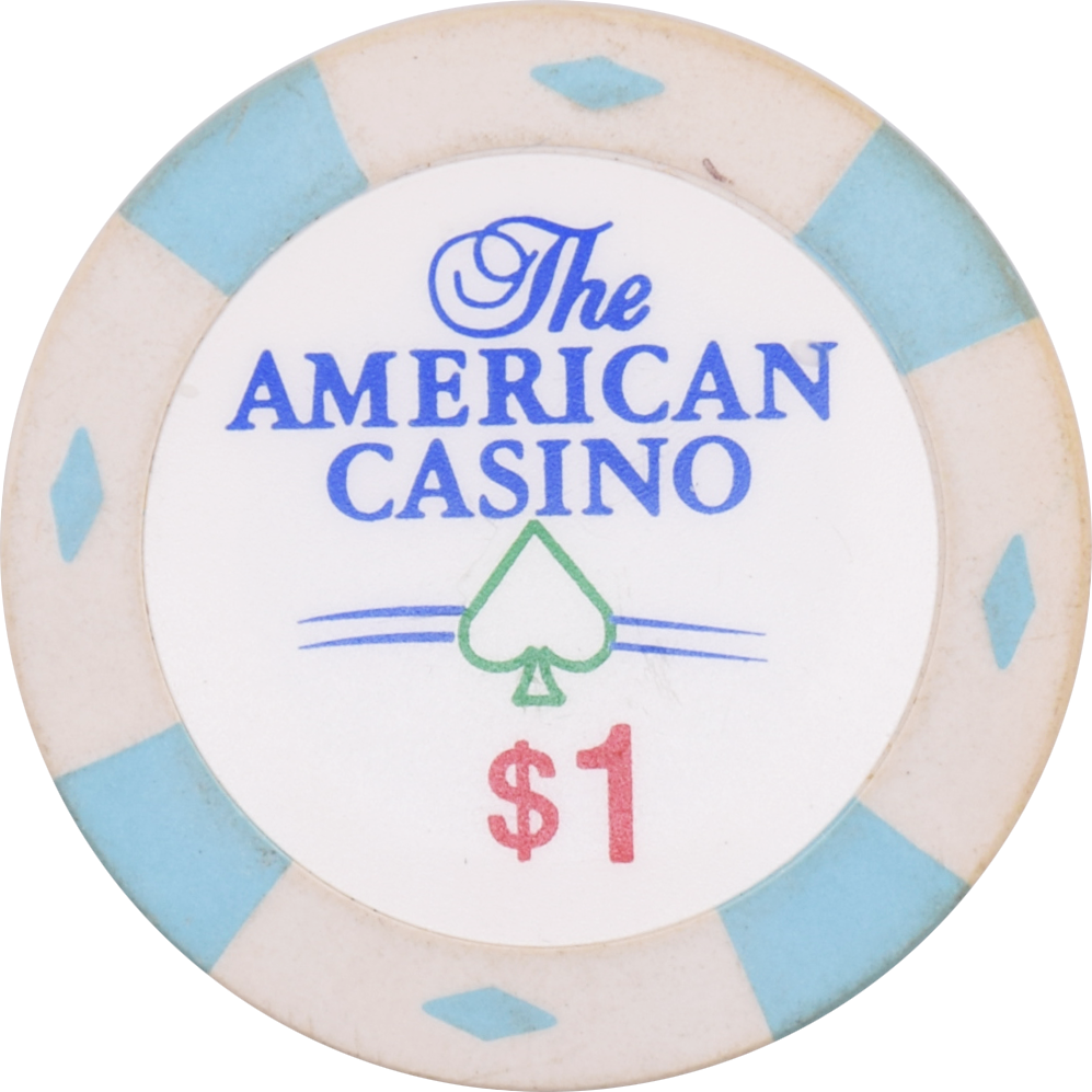 The American Casino Turks & Caicos $1 Chip