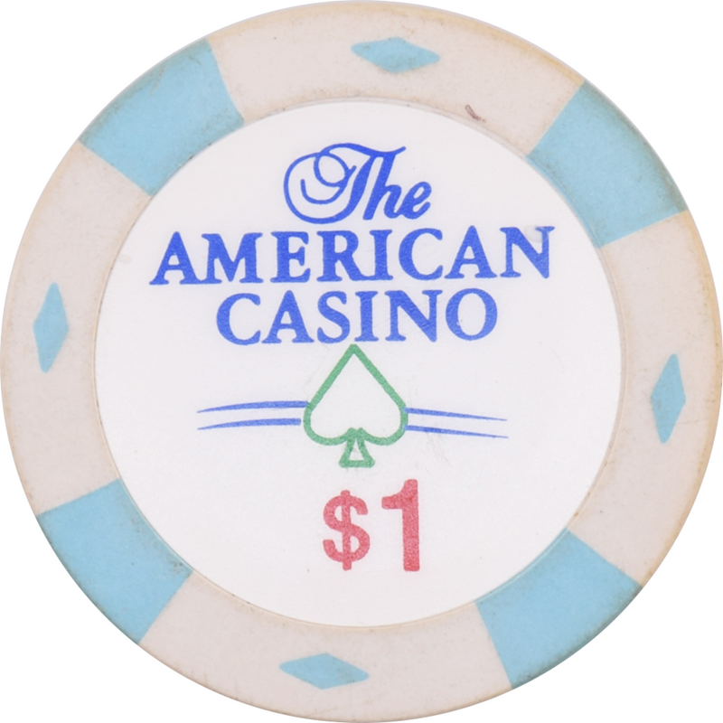 The American Casino Turks & Caicos $1 Chip