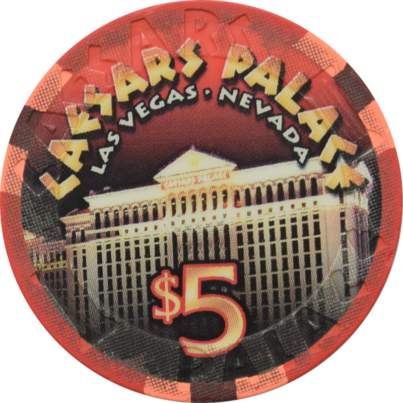 Caesars Palace Casino Las Vegas Nevada $5 Shania Twain with Horse Chip 2012