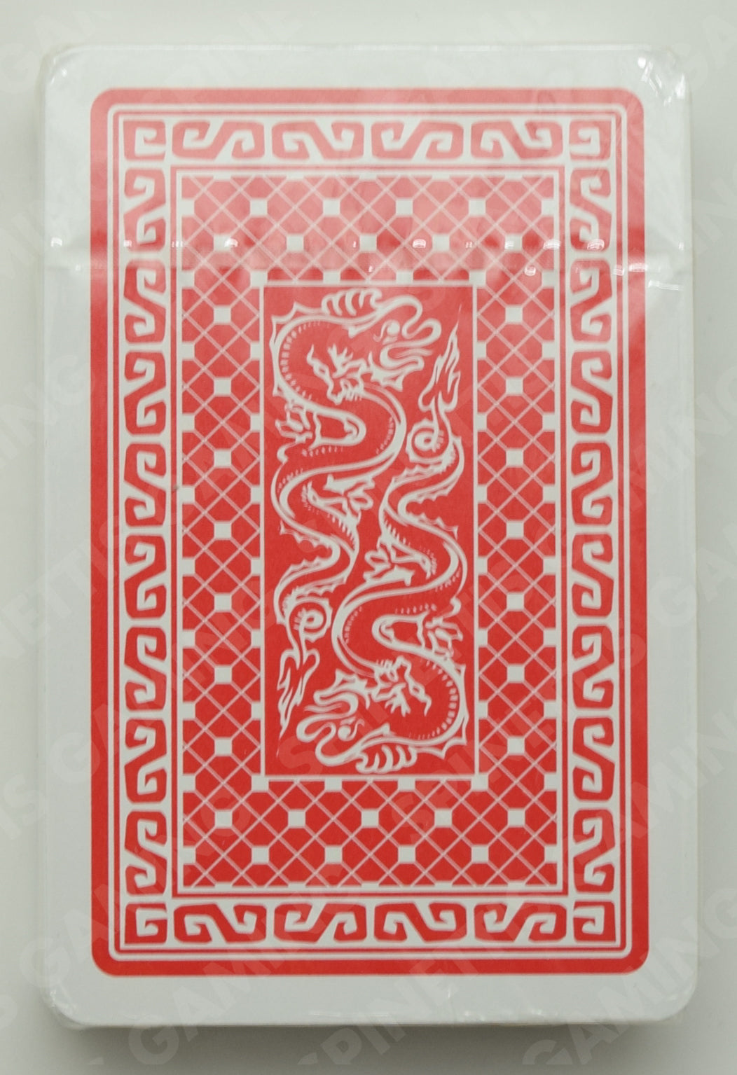 Dal Negro Dragon Plastic Playing Cards Bridge Size Standard Index