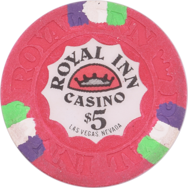 Royal Inn Casino Las Vegas Nevada $5 Chip 1979