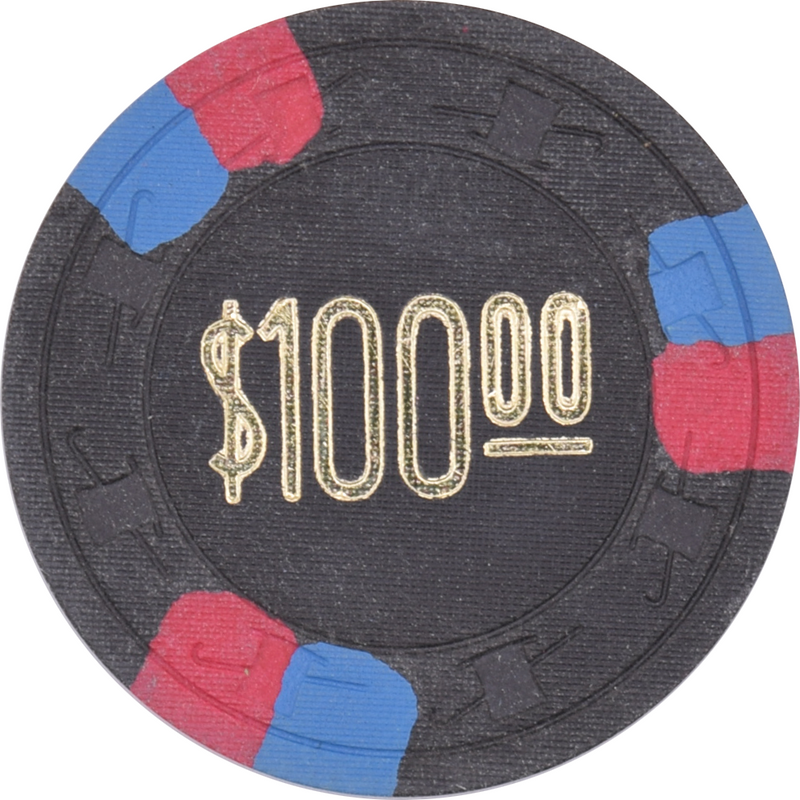 Hi-Lo Club Casino Porterville California $100 Chip