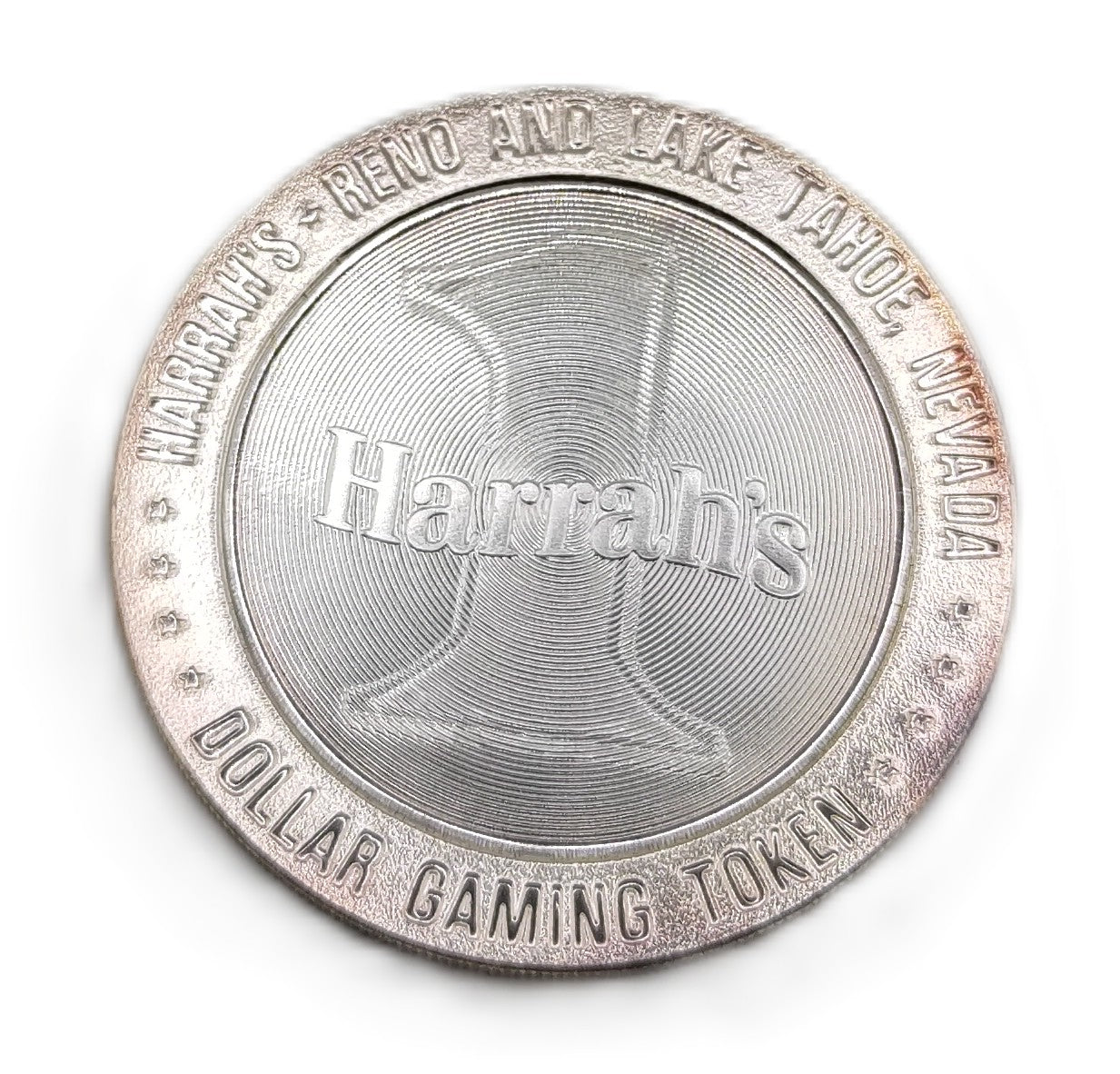 Harrah's Casino Reno and Lake Tahoe $1 Franklin Mint Proof Token 1965
