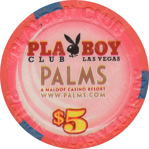 Playboy Palms Casino Las Vegas Nevada $5 Victoria Silvstedt Chip 2006