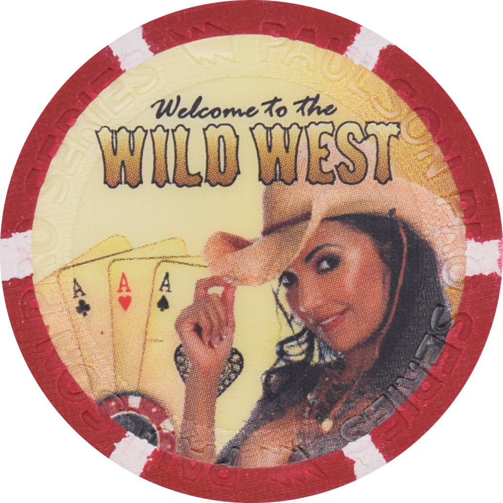 Paulson Pro Series Welcome To The Wild West $5 Chip 41mm