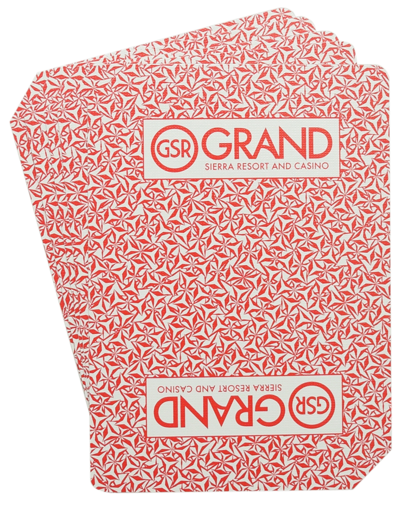 Grand Sierra Resort Casino Used Playing Cards Reno