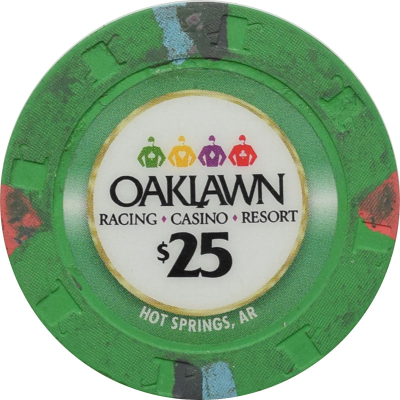 Oaklawn Racing & Gaming Casino Hot Springs Arkansas $25 Chip