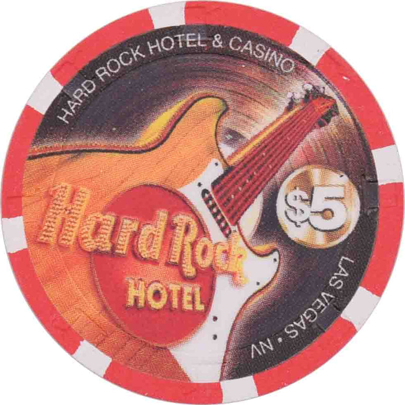 Hard Rock Casino Las Vegas Nevada $5 11-11-11 Chip 2011