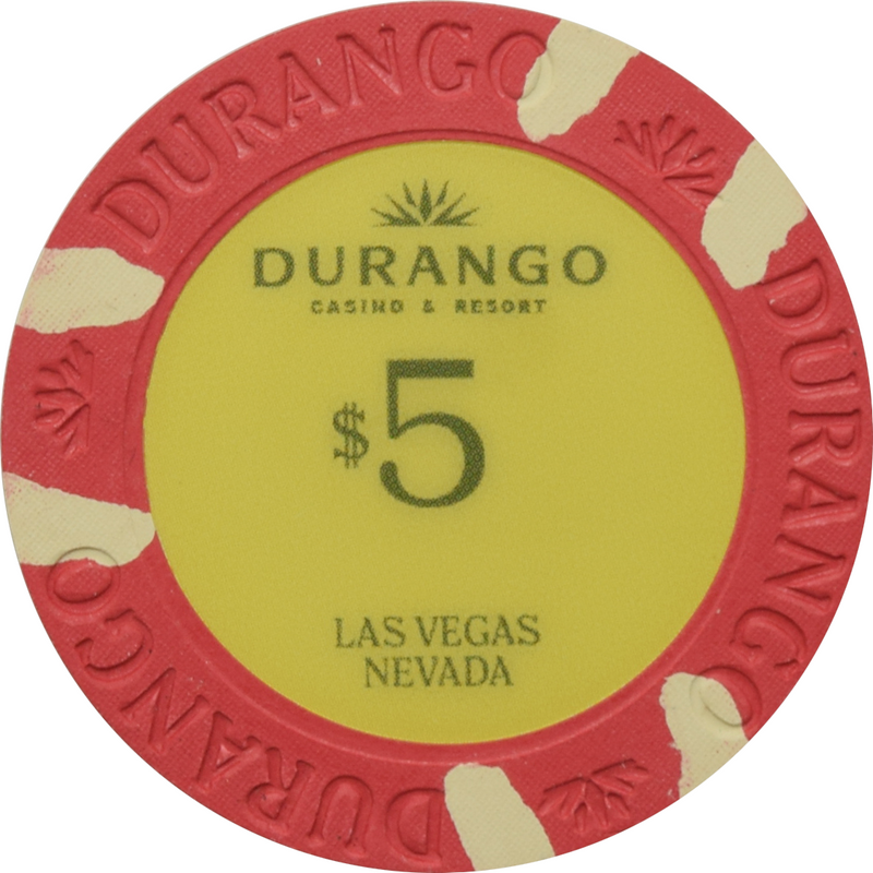 Durango Casino & Resort Las Vegas Nevada $5 Chip 2023