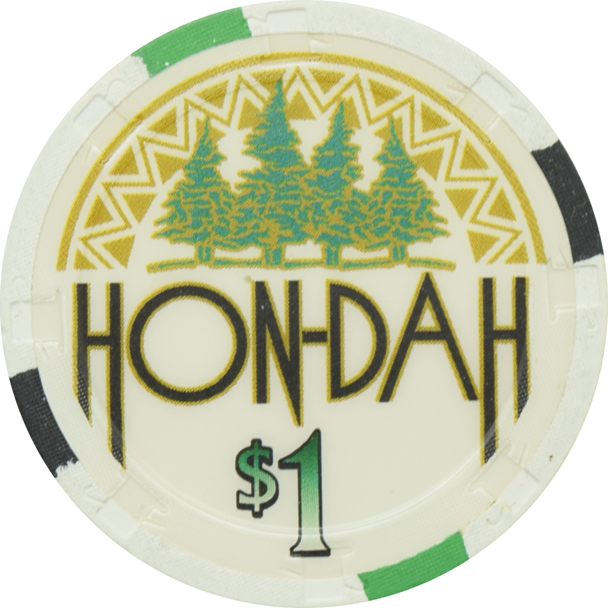 HON-DAH Resort Casino Pinetop Arizona $1 Chip