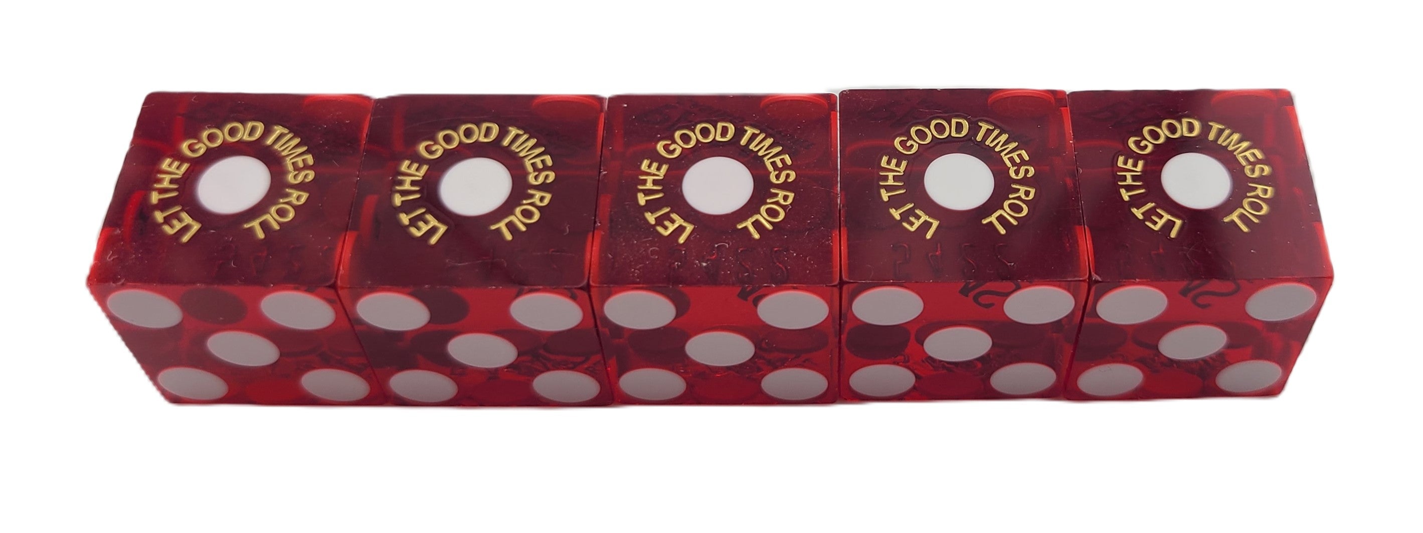 Palms Casino Las Vegas Nevada Used Stick of 5 Dice