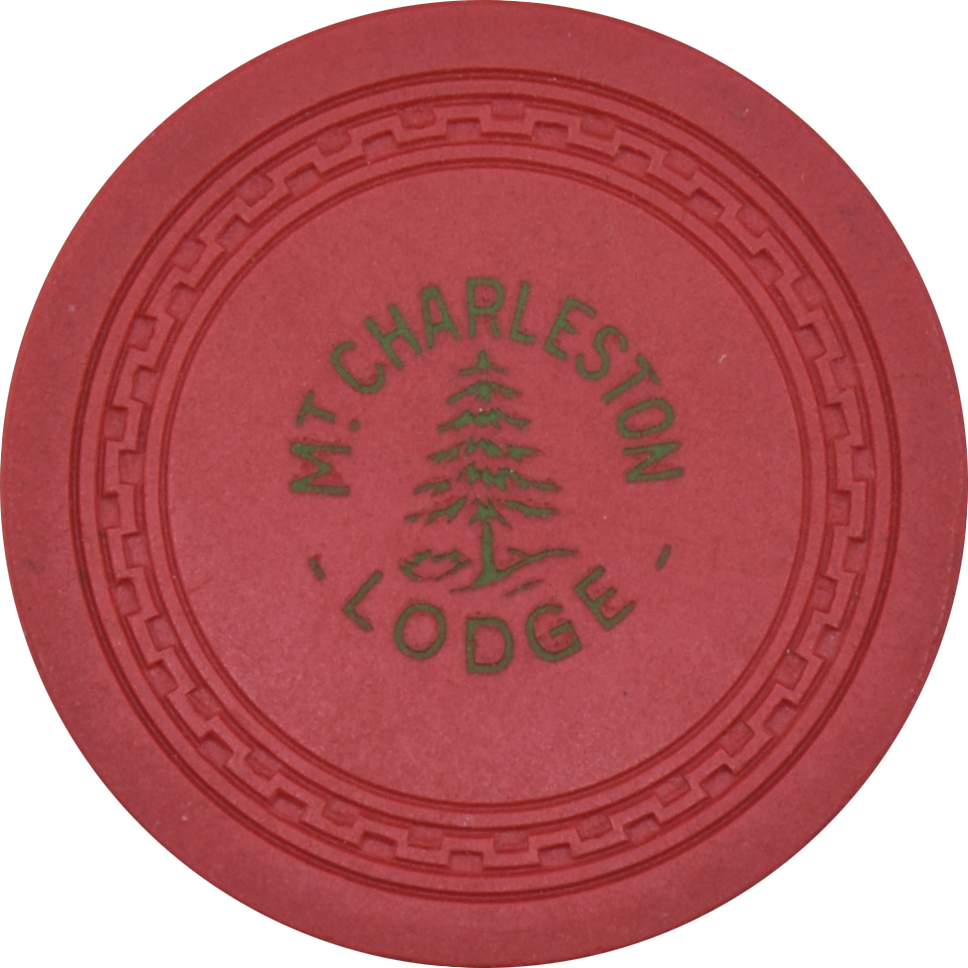 Mt. Charleston Lodge Mt. Charleston Nevada $5 Chip 1946