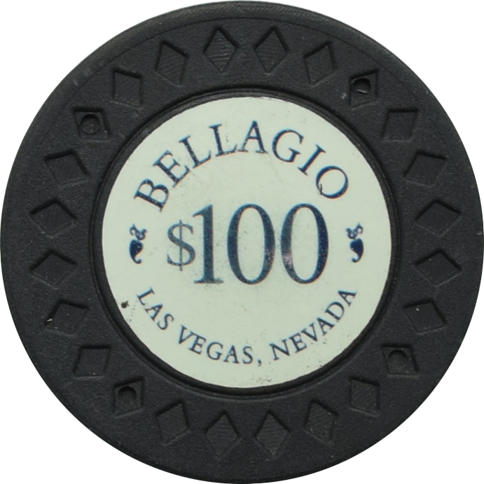 Bellagio Casino Las Vegas Nevada Ocean's Eleven Movie Prop $100 Chip