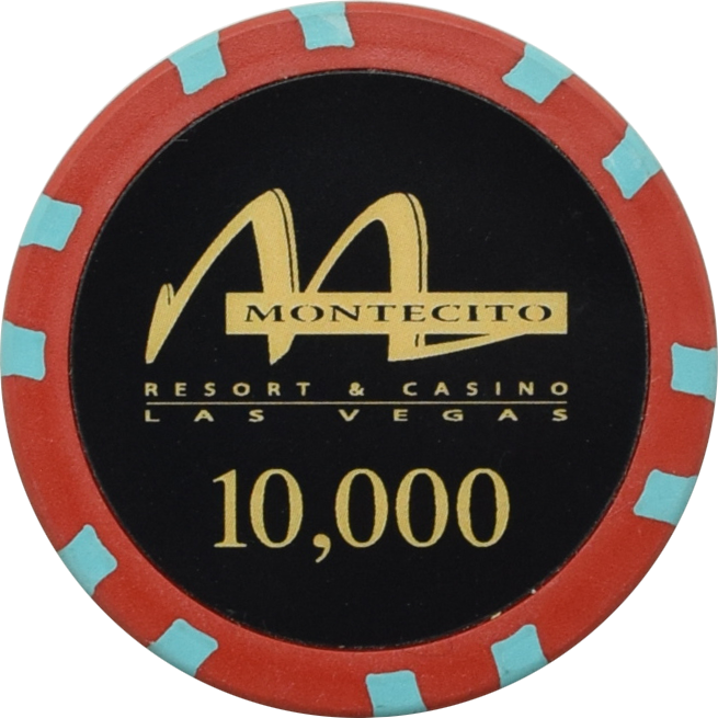 Montecito Casino Las Vegas TV Series Prop $10000 Chip