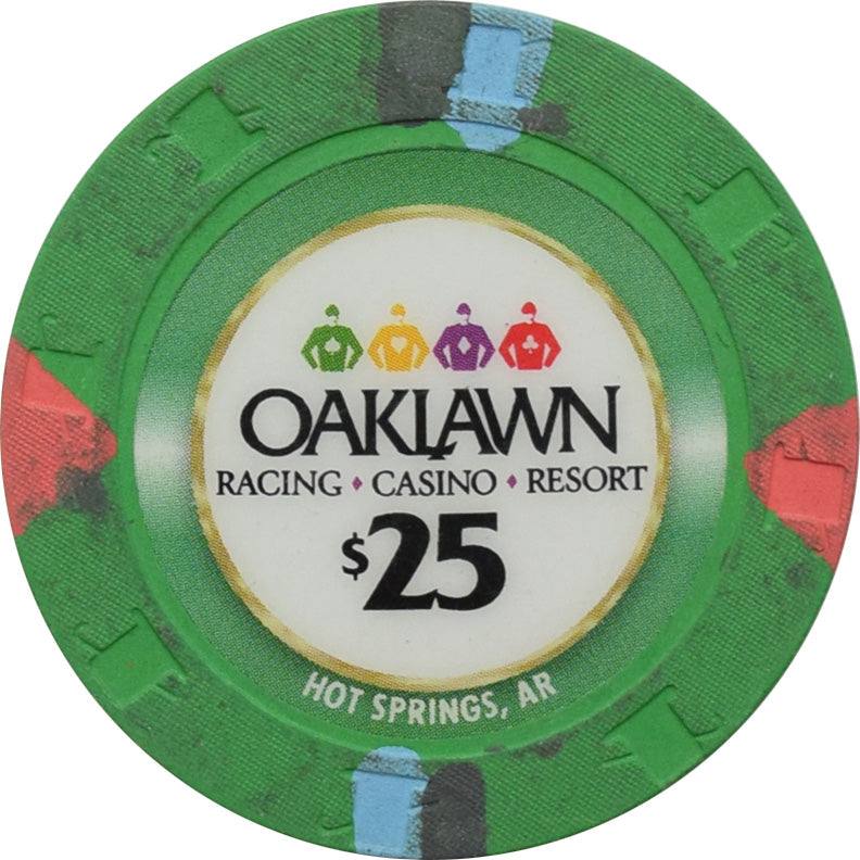 Oaklawn Racing & Gaming Casino Hot Springs Arkansas $25 Chip