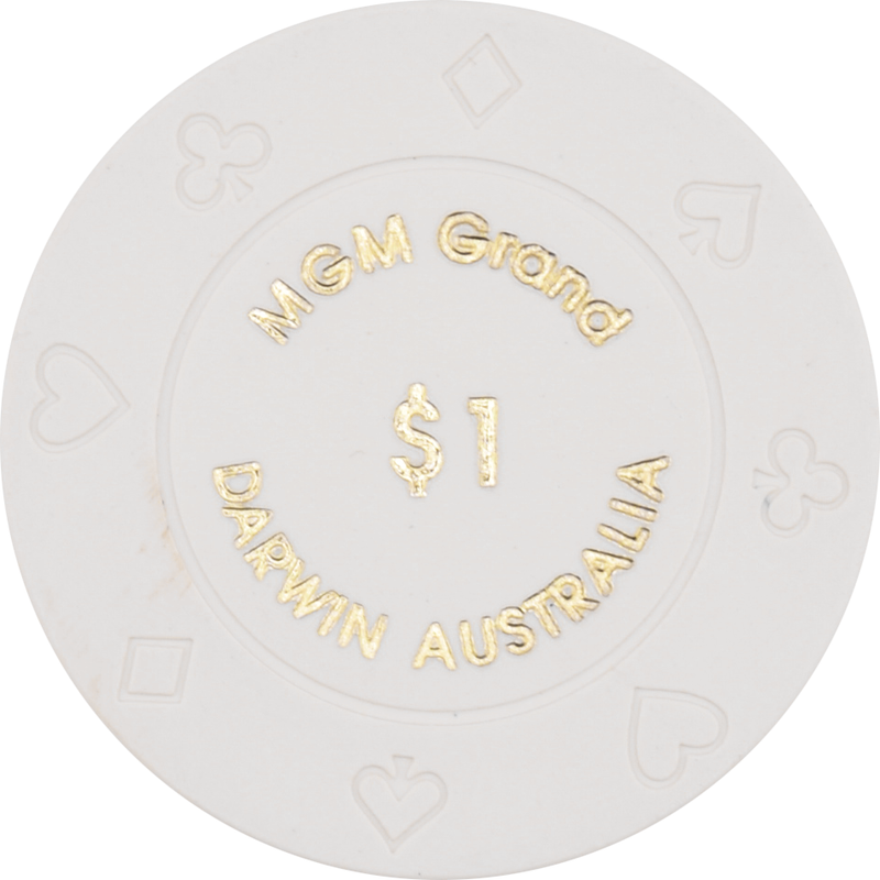MGM Grand Casino Darwin NT Australia $1 Chip