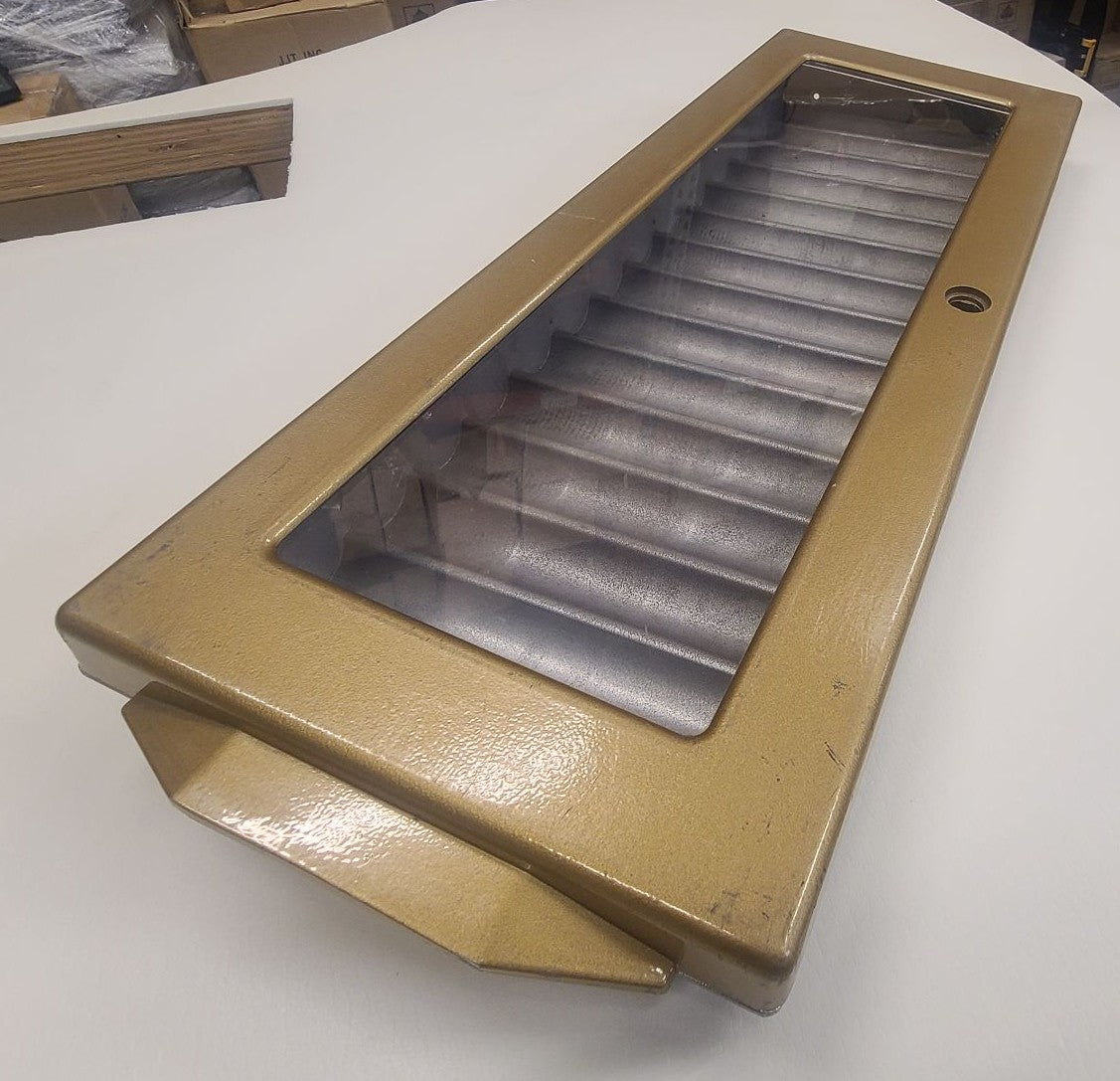 Used 15 Slot Aluminum Chip Tray with Cover