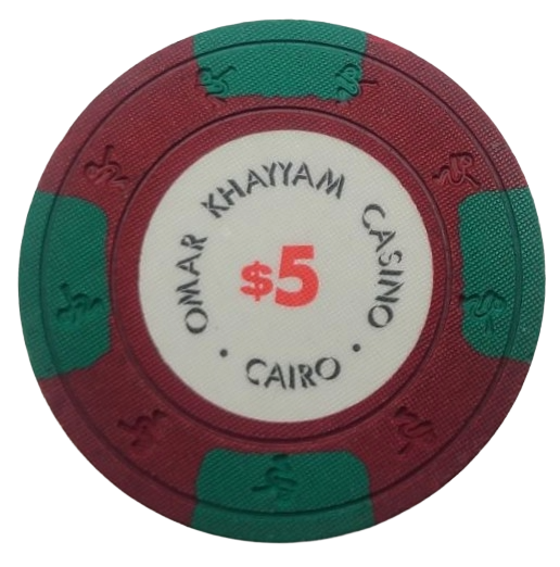 Omar Khayyam Marriott Casino Cairo Egypt $5 Chip