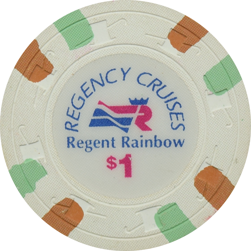 Regent Rainbow Cruise Line $1 Chip