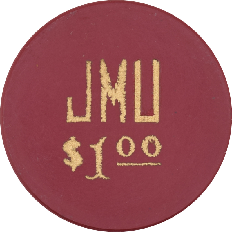 JMU (Jimmy Ung) Private Game Casino Bakersfield California $1 Chip