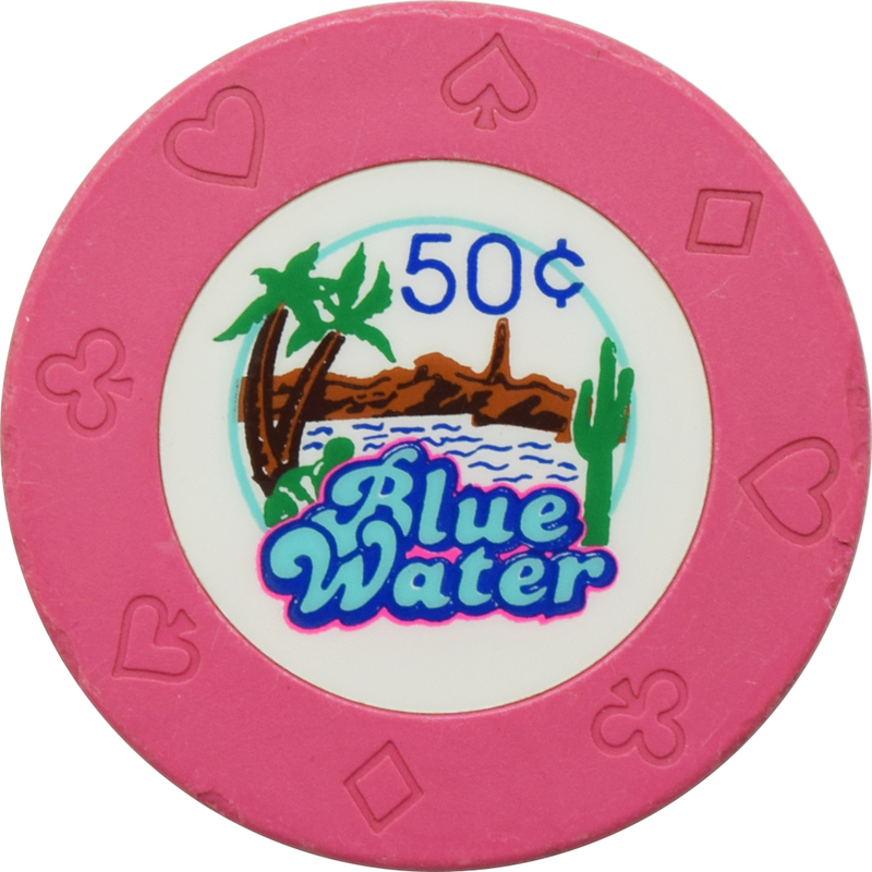 Blue Water Casino Parker Arizona 50 Cent Chip