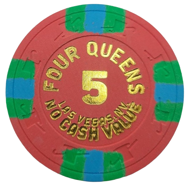 Four Queens Casino Las Vegas Nevada 5 NCV Chip 2000