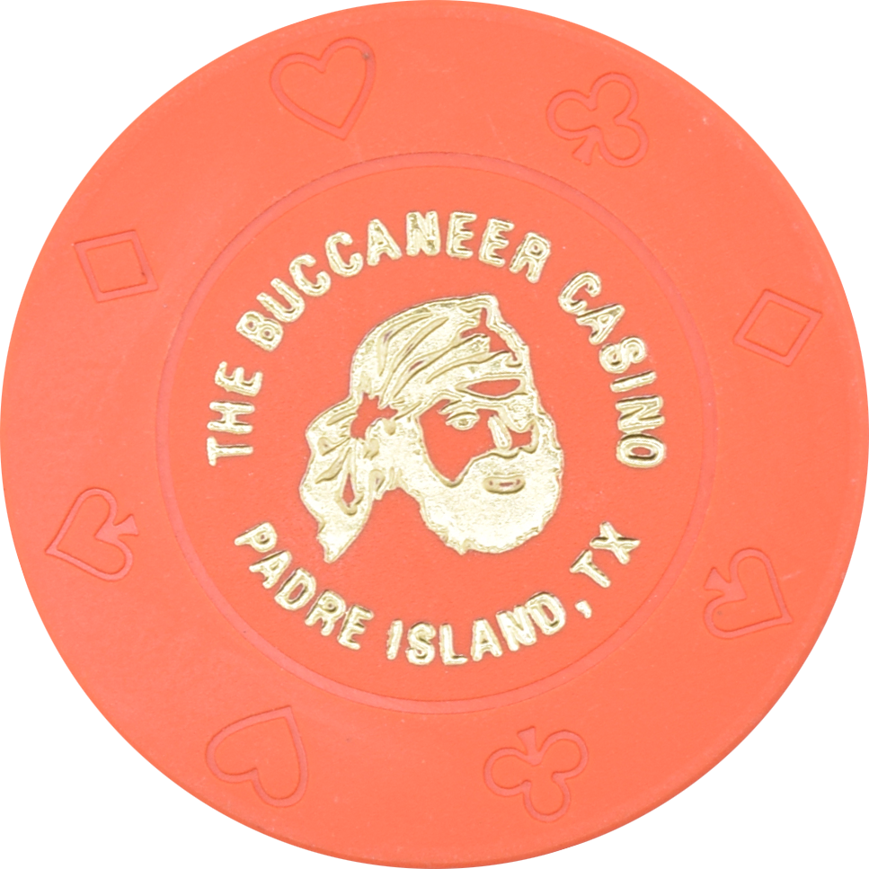The Buccanneer Fantasy Casino Padre Island Texas $25 Chip