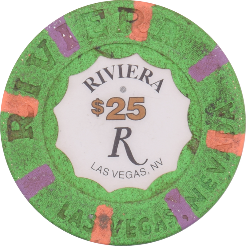 Riviera Casino Las Vegas Nevada $25 Chip 1998