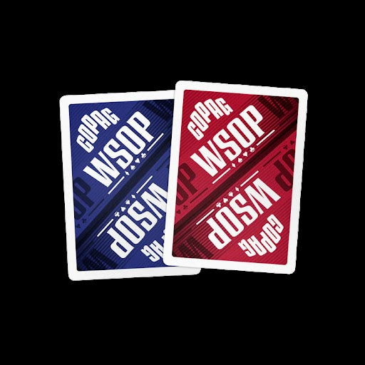 Copag WSOP NEW 2023 Red/Blue Poker Size 2 Deck Setup