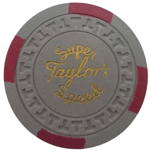 Super Tayler Speed Cicero Illinois Manufacture Poker Chip T Mold