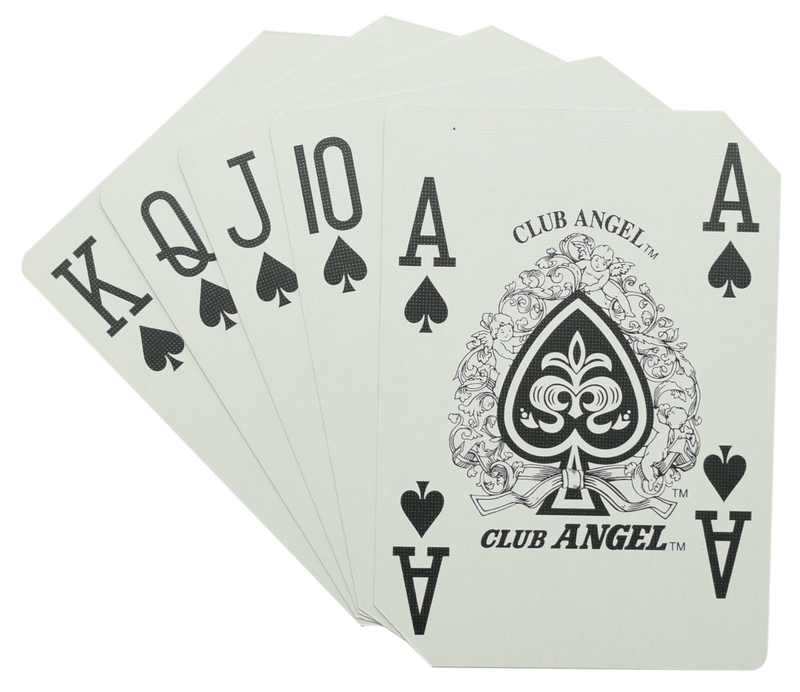 Las Vegas Playing Cards, Black Sign