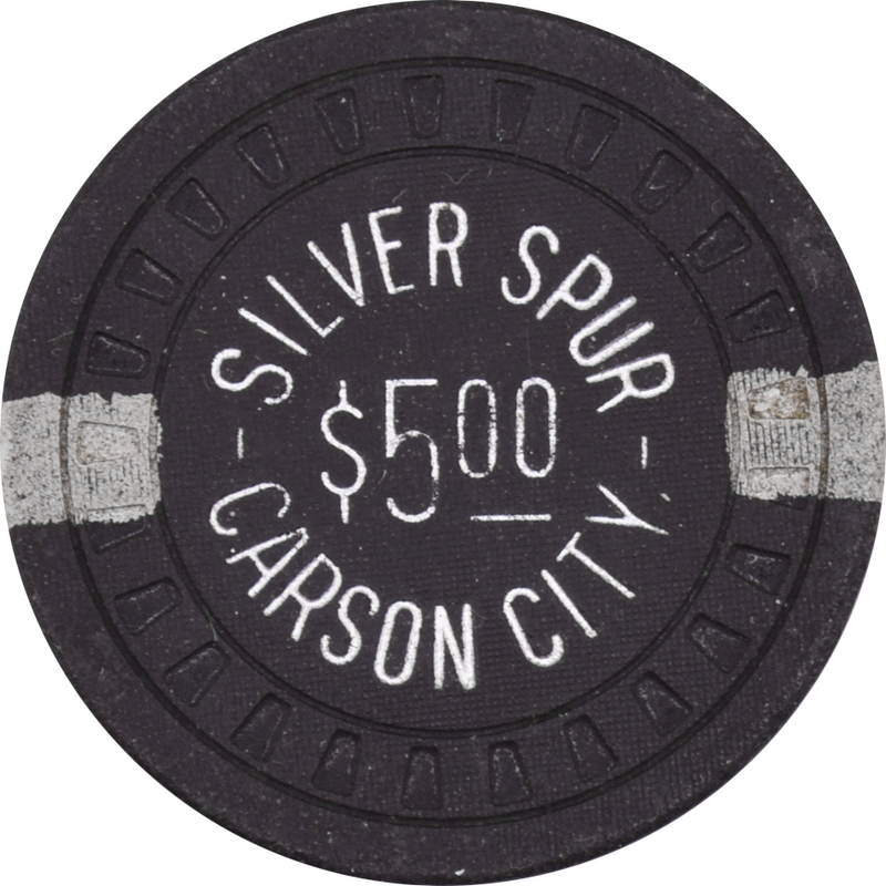 Silver Spur Casino Carson City Nevada $5 Chip 1955