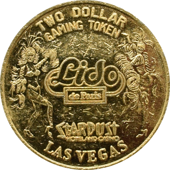 Stardust Casino Las Vegas Nevada $2 Token 1979