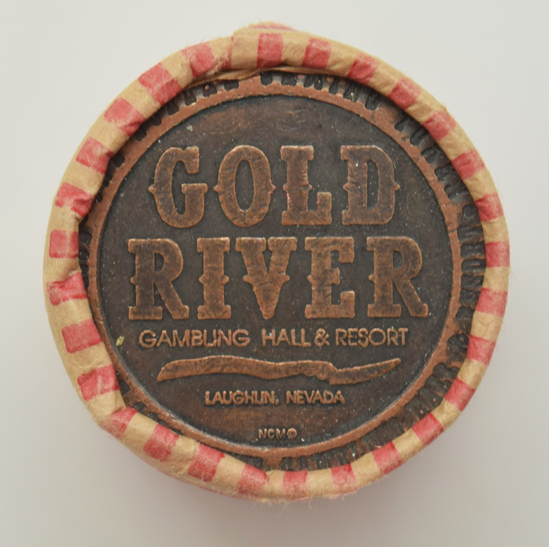 Gold River Casino Laughlin Nevada Roll of 20 $1 Gaming Tokens 1992