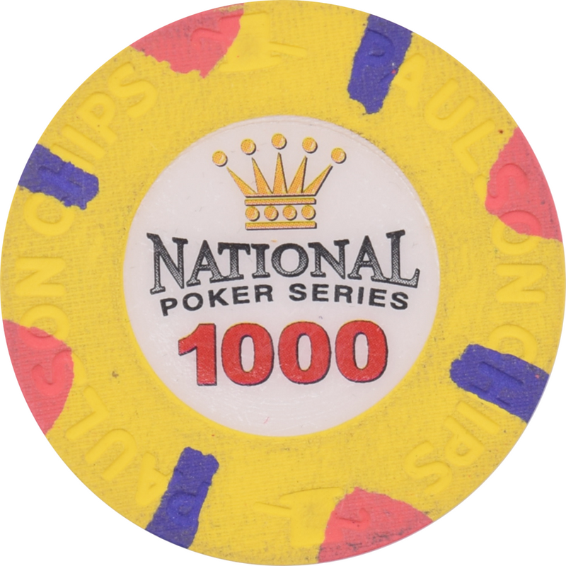 National Poker Series Paulson Fantasy 1000 Chip