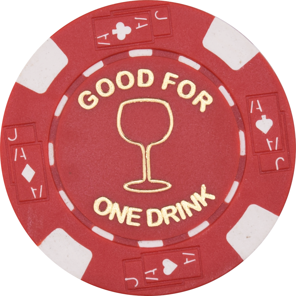 Free Drink Chips - Wine Glass Token/Tokens For Promotions