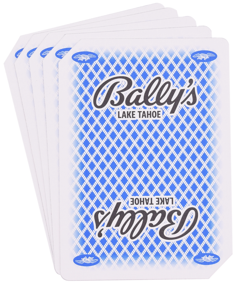 Bally's Casino Used Playing Cards Lake Tahoe Nevada